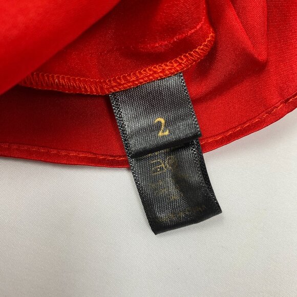 Agent Provocateur Emie SOIREE Red Silk Maxi Slip Dress AP2 Small - Picture 14 of 15